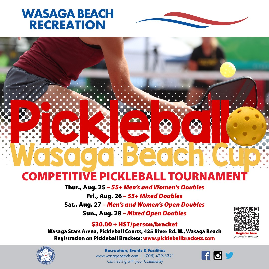 Wasaga Beach Cup Competitive Pickleball Tournament